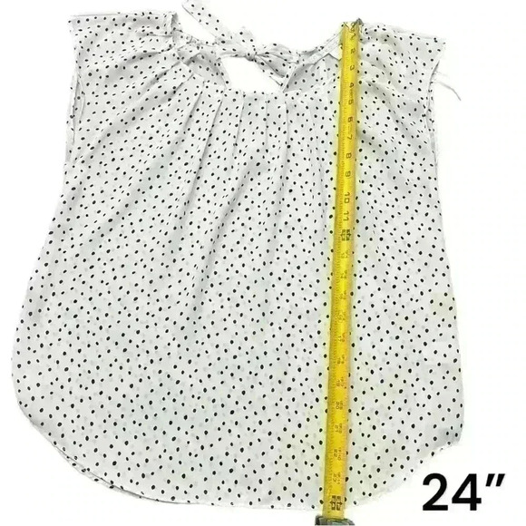 Lauren Conrad Blouse Bundle, Size S, Polka Dot, Floral, short Sleeve - Picture 7 of 14